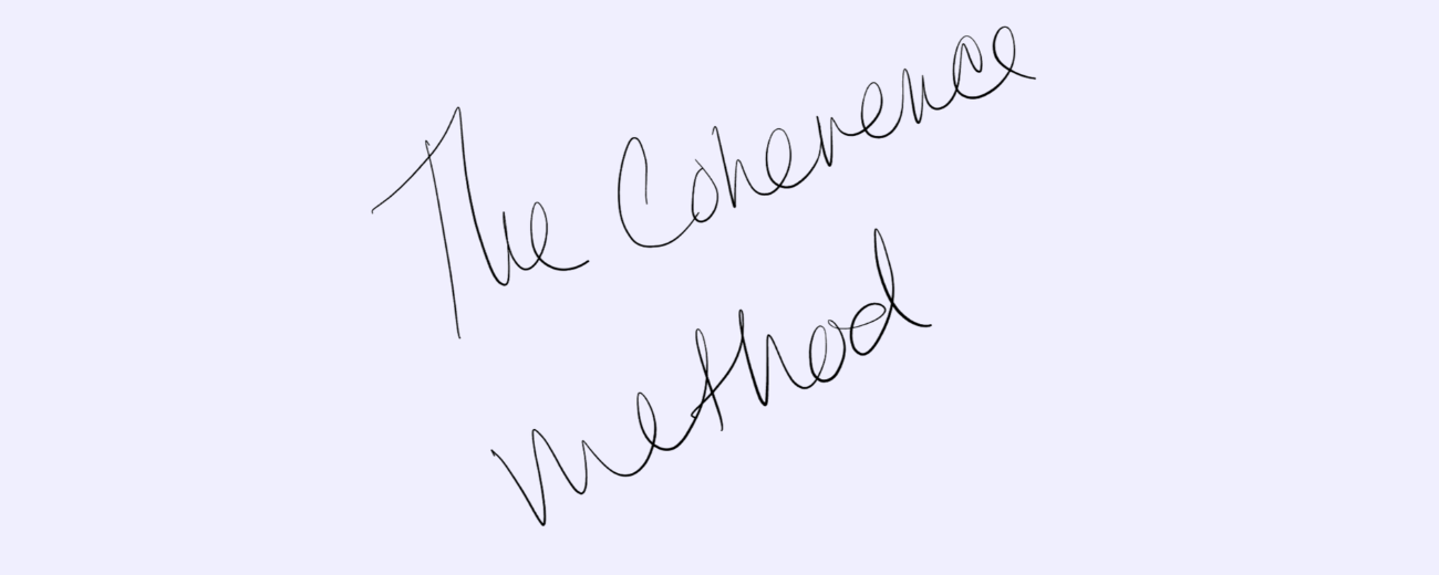 the coherence method